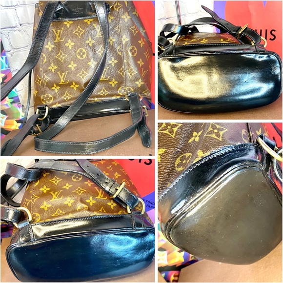 Louis Vuitton Montsouris MM backpack custom - Picture 6 of 16